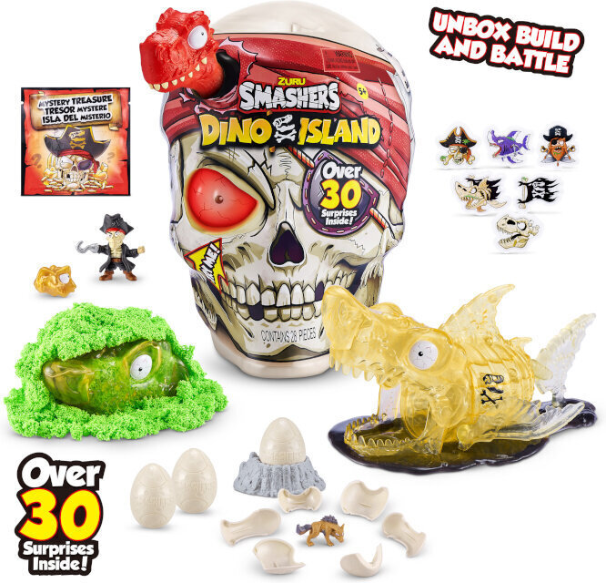 Smashers mängukomplekt Dino Island Skull hind ja info | Mänguasjad poistele | hansapost.ee