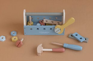 Набор деревянных инструментов Little Dutch, 20 предметов цена и информация | Игрушки для мальчиков | hansapost.ee