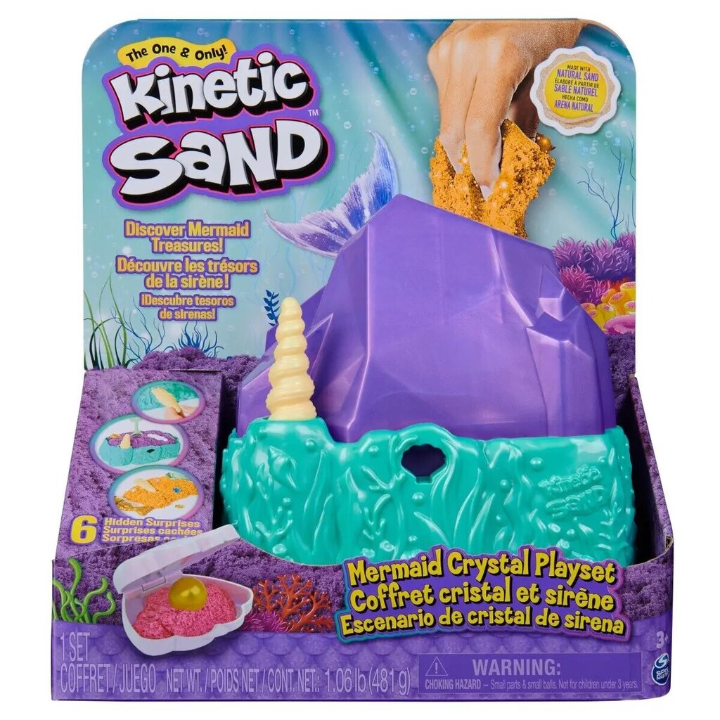 Kineetiline liiv SpinMaster Mermaid Crystal hind ja info | Kunstitarbed, voolimise tarvikud | hansapost.ee