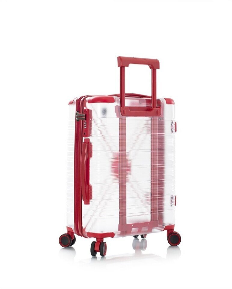 Väike kohver Heys X-ray, S, läbipaistev/punane цена и информация | Kohvrid, reisikotid | hansapost.ee