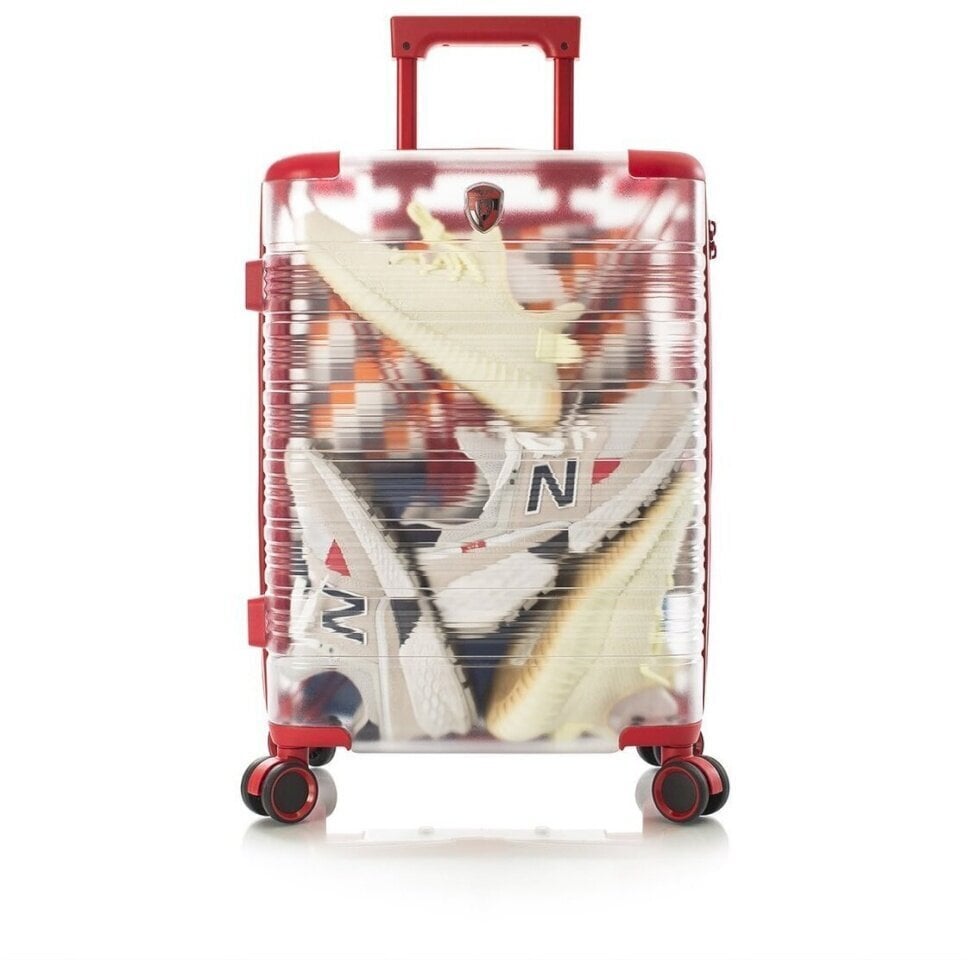 Väike kohver Heys X-ray, S, läbipaistev/punane hind ja info | Kohvrid, reisikotid | hansapost.ee