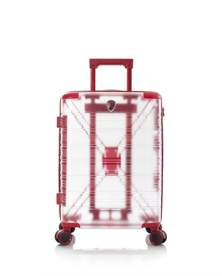 Väike kohver Heys X-ray, S, läbipaistev/punane цена и информация | Kohvrid, reisikotid | hansapost.ee