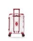 Väike kohver Heys X-ray, S, läbipaistev/punane hind ja info | Kohvrid, reisikotid | hansapost.ee