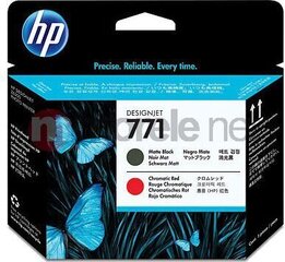 HP 771 printhead matte black + red hind ja info | Tindiprinteri kassetid | hansapost.ee