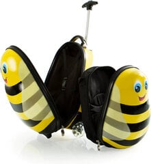 Heys Travel Tots laste kohver ja seljakott, kollane/must hind ja info | Kohvrid, reisikotid | hansapost.ee