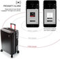 Keskmine kohver Heys Smart Luggage, M, must hind ja info | Kohvrid, reisikotid | hansapost.ee