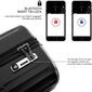 Keskmine kohver Heys Smart Luggage, M, must hind ja info | Kohvrid, reisikotid | hansapost.ee