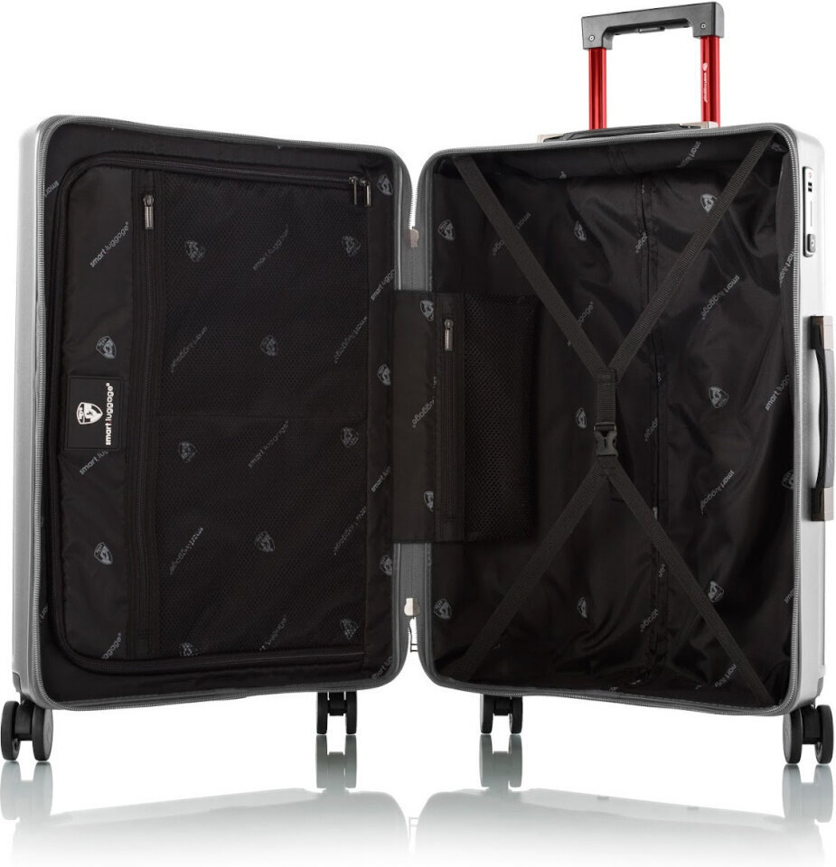 Keskmine kohver Heys Smart Luggage, M, must hind ja info | Kohvrid, reisikotid | hansapost.ee