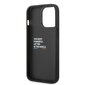 BMW M PU Carbon Blue Line Case for iPhone 14 Pro Black hind ja info | Telefonide kaitsekaaned ja -ümbrised | hansapost.ee