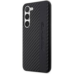 AMG AMHCS23MBLSCA S23+ S916 czarny|black hardcase Carbon Stripe&Embossed hind ja info | AMG Mobiiltelefonid ja lisatarvikud | hansapost.ee