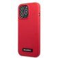 Karl Lagerfeld KLHCP13LSLMP1R iPhone 13 Pro | 13 6,1" hardcase czerwony|red Silicone Plaque цена и информация | Telefonide kaitsekaaned ja -ümbrised | hansapost.ee