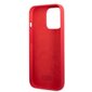 Karl Lagerfeld KLHCP13LSLMP1R iPhone 13 Pro | 13 6,1" hardcase czerwony|red Silicone Plaque цена и информация | Telefonide kaitsekaaned ja -ümbrised | hansapost.ee