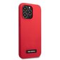 Karl Lagerfeld KLHCP13LSLMP1R iPhone 13 Pro | 13 6,1" hardcase czerwony|red Silicone Plaque hind ja info | Telefonide kaitsekaaned ja -ümbrised | hansapost.ee