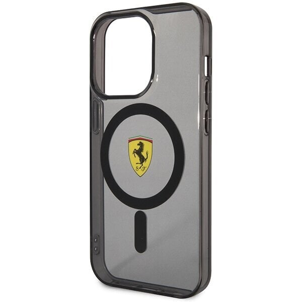 Ferrari FEHMP14XURKK iPhone 14 Pro Max 6.7" czarny|black hardcase Translucent Magsafe цена и информация | Telefonide kaitsekaaned ja -ümbrised | hansapost.ee