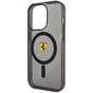 Ferrari FEHMP14XURKK iPhone 14 Pro Max 6.7" czarny|black hardcase Translucent Magsafe hind ja info | Telefonide kaitsekaaned ja -ümbrised | hansapost.ee