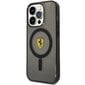 Ferrari FEHMP14XURKK iPhone 14 Pro Max 6.7" czarny|black hardcase Translucent Magsafe цена и информация | Telefonide kaitsekaaned ja -ümbrised | hansapost.ee