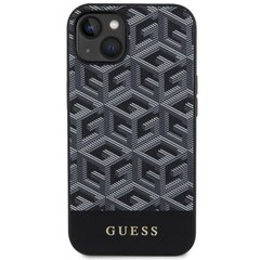 Чехол Guess GUHMP14MHGCFSEK для iPhone 14 Plus 6.7" hardcase GCube Stripes MagSafe, черный цена и информация | Чехлы для телефонов | hansapost.ee