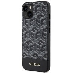 Guess GUHMP14MHGCFSEK iPhone 14 Plus 6.7" czarny|black hardcase GCube Stripes MagSafe hind ja info | Telefonide kaitsekaaned ja -ümbrised | hansapost.ee