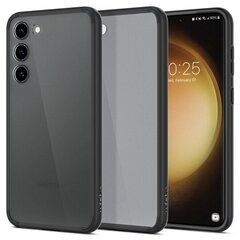 Case SPIGEN Ultra Hybrid  ACS05716 for Samsung Galaxy S23 - Frost Black цена и информация | Чехлы для телефонов | hansapost.ee