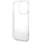 Guess GUHCP14LLCSGSGH iPhone 14 Pro 6.1" biały|white hardcase Liquid Glitter Marble цена и информация | Telefonide kaitsekaaned ja -ümbrised | hansapost.ee