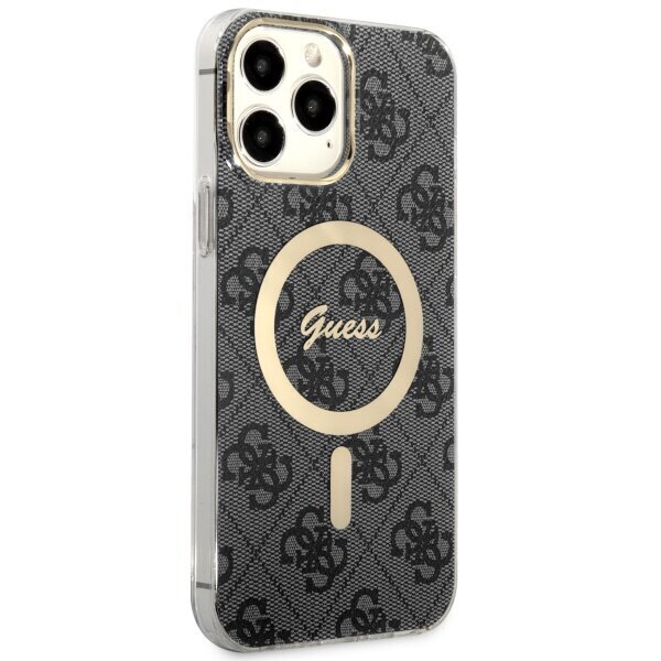 Guess GUHMP13XH4STK iPhone 13 Pro Max 6.7" czarny|black hardcase 4G MagSafe hind ja info | Telefonide kaitsekaaned ja -ümbrised | hansapost.ee