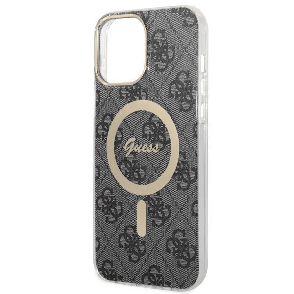 Guess GUHMP13XH4STK iPhone 13 Pro Max 6.7" czarny|black hardcase 4G MagSafe цена и информация | Telefonide kaitsekaaned ja -ümbrised | hansapost.ee