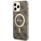 Guess GUHMP13XH4STW iPhone 13 Pro Max 6.7" brązowy|brown hardcase 4G MagSafe цена и информация | Telefonide kaitsekaaned ja -ümbrised | hansapost.ee