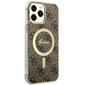 Guess GUHMP13XH4STW iPhone 13 Pro Max 6.7" brązowy|brown hardcase 4G MagSafe цена и информация | Telefonide kaitsekaaned ja -ümbrised | hansapost.ee