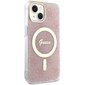 Guess GUHMP14MH4STP iPhone 14 Plus 6.7" różowy|pink hardcase 4G MagSafe hind ja info | Telefonide kaitsekaaned ja -ümbrised | hansapost.ee