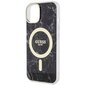 Guess GUHMP14SPCUMAK iPhone 14 6.1" czarny|black hardcase Marble MagSafe hind ja info | Telefonide kaitsekaaned ja -ümbrised | hansapost.ee