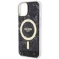 Guess GUHMP14SPCUMAK iPhone 14 6.1" czarny|black hardcase Marble MagSafe цена и информация | Telefonide kaitsekaaned ja -ümbrised | hansapost.ee