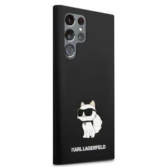 Karl Lagerfeld Liquid Silicone Choupette NFT Case for Samsung Galaxy S23 Ultra Black цена и информация | Чехлы для телефонов | hansapost.ee