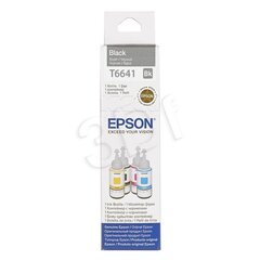EPSON T6641 BLACK INK BOTTLE 70ML hind ja info | Tindiprinteri kassetid | hansapost.ee