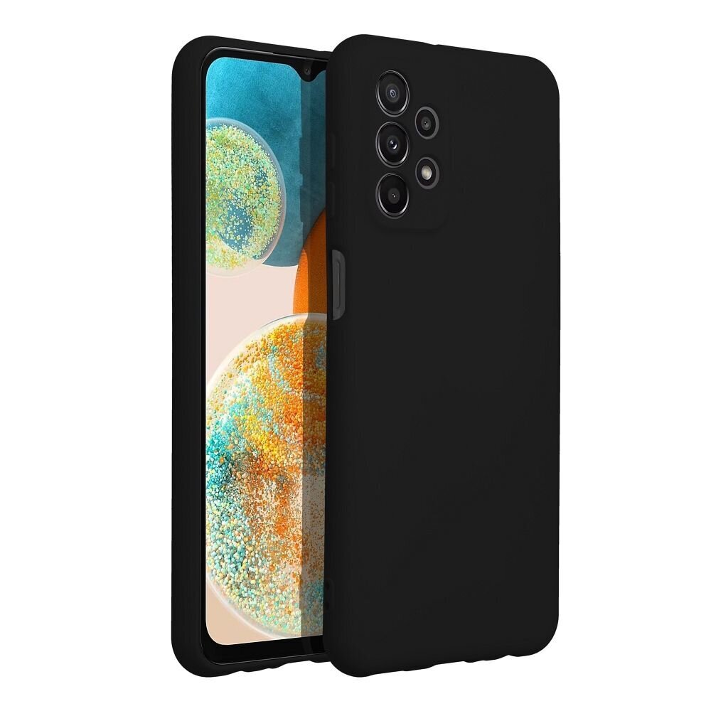 Telefoniümbris Silicon case for Samsung Galaxy A23 5G black hind ja info | Telefonide kaitsekaaned ja -ümbrised | hansapost.ee