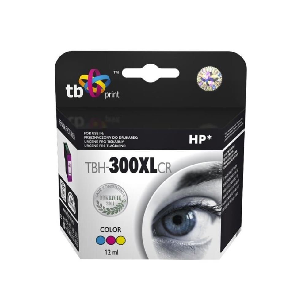 TB Print TBH-300XLCR (CC644EE), 3 värvi hind ja info | Tindiprinteri kassetid | hansapost.ee