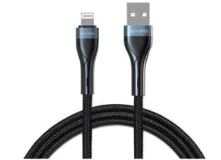 USB-A Lightning juhe PremiumCord 10W 1m., must hind ja info | Mobiiltelefonide kaablid | hansapost.ee