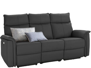 Трехместный диван-реклайнер Notio Living Zola, серый цена и информация | Диваны | hansapost.ee