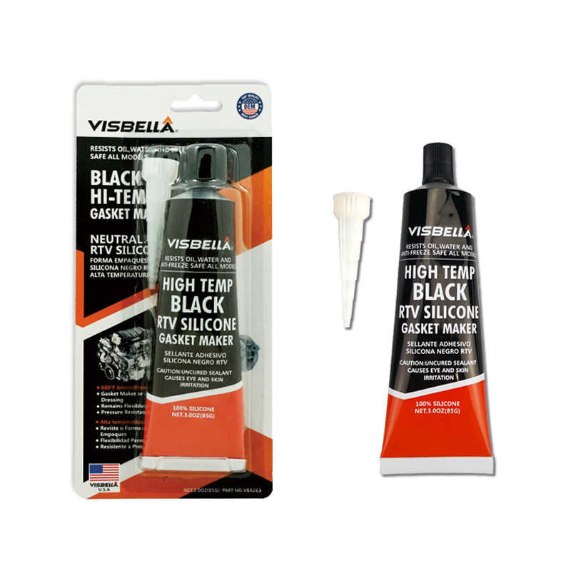 Visbella musta värvi silikoontihend 105g цена и информация | Autokeemia | hansapost.ee