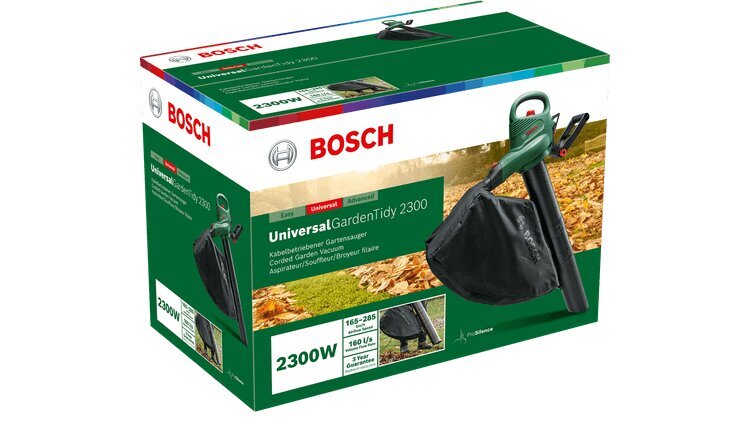 Lehepuhur-imur Bosch Universal GardenTidy 2300 06008B1002 цена и информация | Lehepuhurid ja oksapurustajad | hansapost.ee