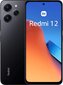 Xiaomi Redmi 12 4/128GB MZB0EB5EU Midnight Black hind ja info | Telefonid | hansapost.ee