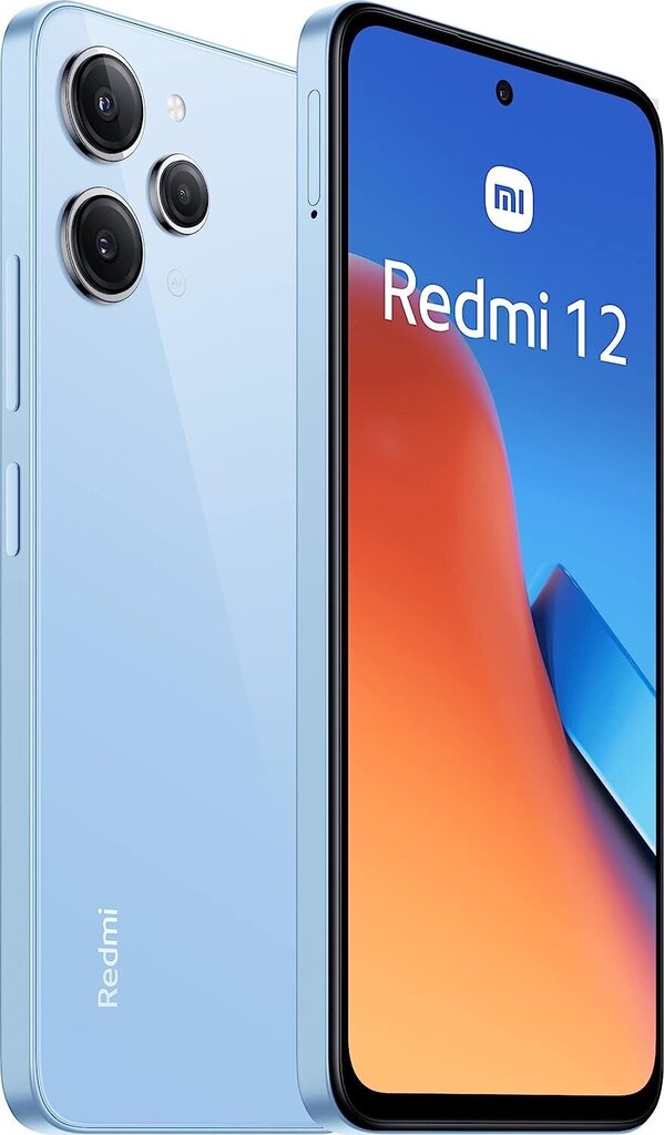 Xiaomi Redmi 12 4/128GB Sky Blue hind ja info | Telefonid | hansapost.ee