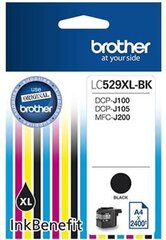 Brother - Tint LC529XLBK BLK 2400 DCP-J100 DCP-J105 hind ja info | Tindiprinteri kassetid | hansapost.ee