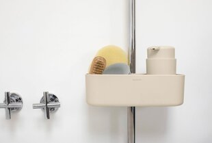 Органайзер для душа ReNew - Soft Beige цена и информация | Аксессуары для ванной комнаты | hansapost.ee