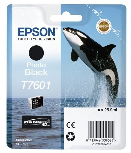 Epson T7601 Photo Black ink 26ml цена и информация | Tindiprinteri kassetid | hansapost.ee