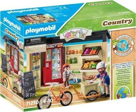 Playmobil 71250 24-Hour Farm Store 83 Tükid, osad hind ja info | Klotsid ja konstruktorid | hansapost.ee