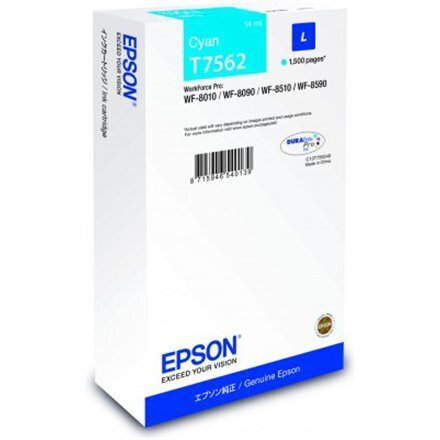 EPSON WF-8xxx Series Ink Cartridge L Cyan цена и информация | Tindiprinteri kassetid | hansapost.ee