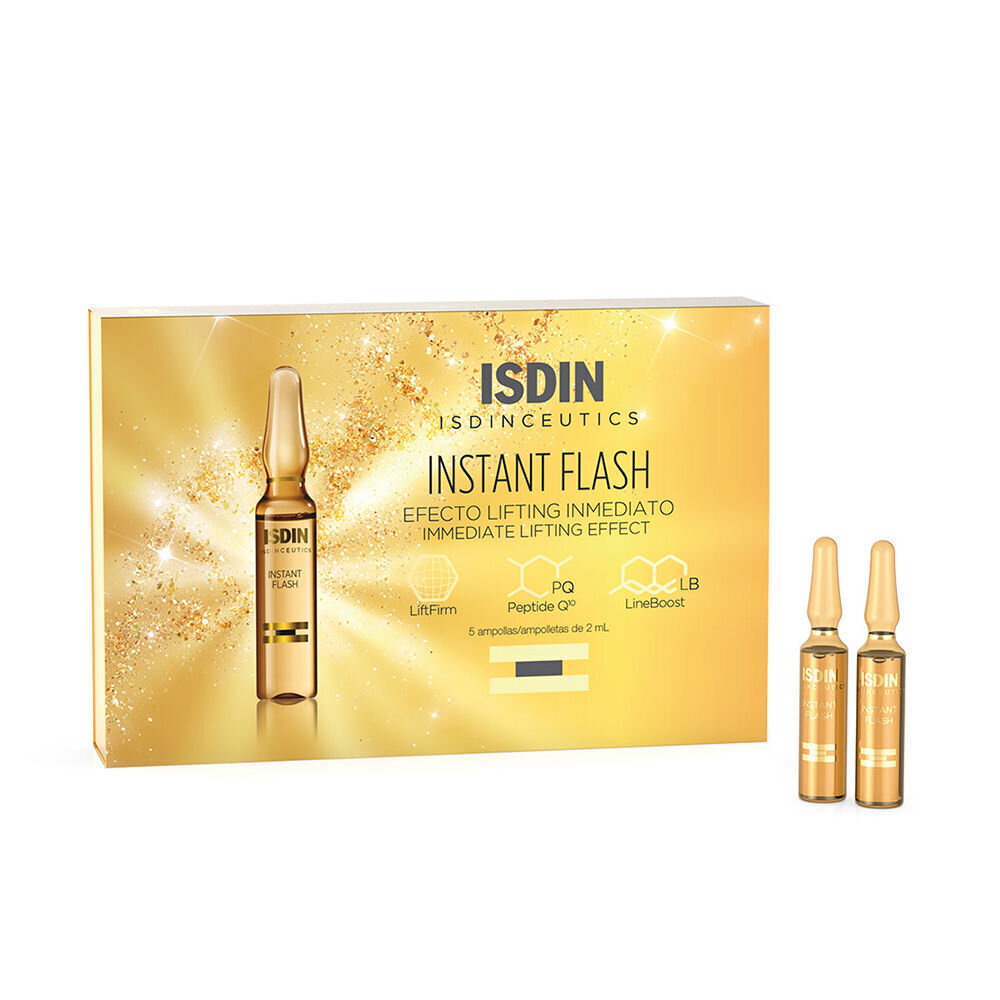 Näoampullid Isdin ceutics Instant Flash, 5 x 2 ml цена и информация | Näoõlid, ampullid ja seerumid | hansapost.ee