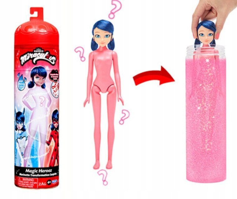 Nukk Marinette Miraculous Magic Heroez Reveal цена и информация | Mänguasjad tüdrukutele | hansapost.ee