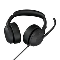 Jabra Evolve2 50 MS Stereo Black hind ja info | Kõrvaklapid | hansapost.ee