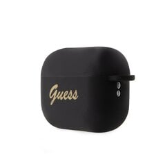 Guess 4G Charms Heart Silicone Case for Airpods Pro 2 Black цена и информация | Аксессуары для наушников | hansapost.ee